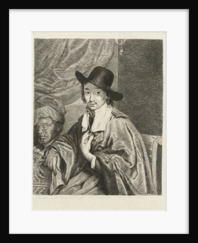 Portrait of the painter Adriaen van Ostade by Louis Bernard Coclers