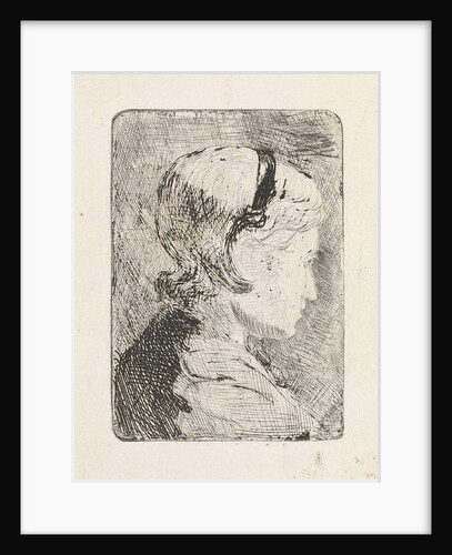 Portrait of Aleida Schaap by Jozef Israëls