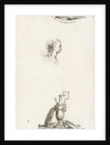 Journal with three vignettes by Willem Bilderdijk