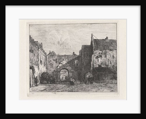 View of the Courtyard by Jan Weissenbruch