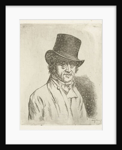 Portrait of Wouterus de Nooy by Ernst Willem Jan Bagelaar