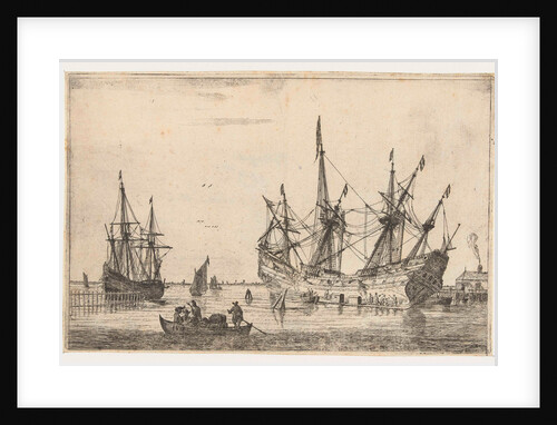 Waterproofing of the hull of a ship by Reinier Nooms