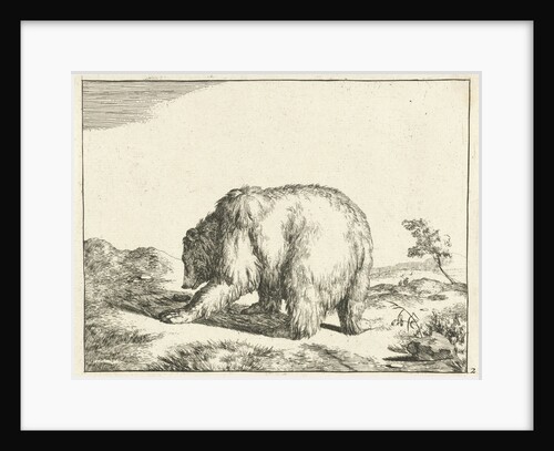 Standing Bear, seen from behind by Marcus Gerards I