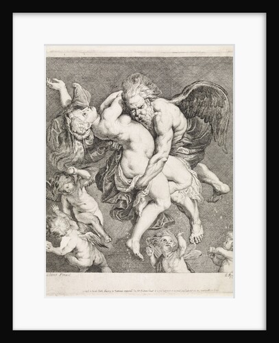 Boreas abducts Oreithyia by Philippe Lambert Joseph Spruyt