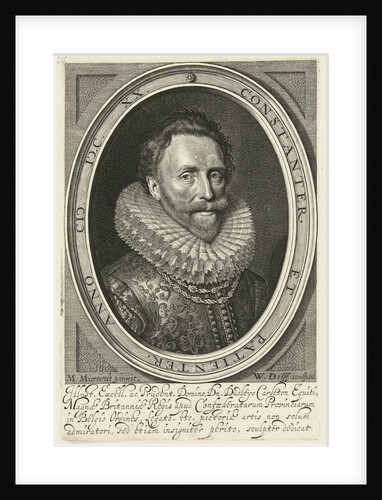 Print maker: Willem Jacobsz. Delff by Dudley Carlton graaf van Dorchester