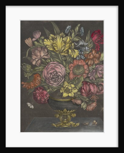 Vase with Flowers by J. Waterloos