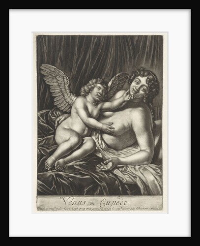 Venus and Amor by Hendrik Visjager