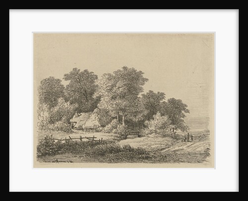 Company on a country road by Remigius Adrianus Haanen