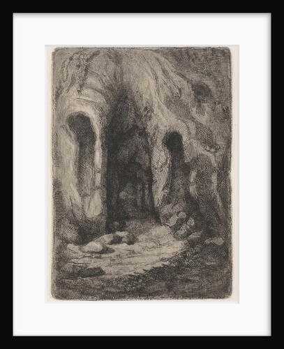 In a cave by Theodoor Schaepkens