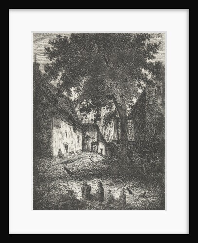 Children playing near town by Arnoud Schaepkens