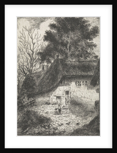 Child with a shovel by Arnoud Schaepkens