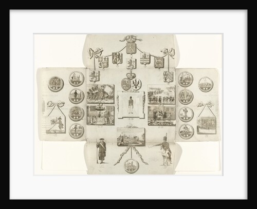 Name Card of Mattheus Ignatius van Bree by Boardgame about the Patriots