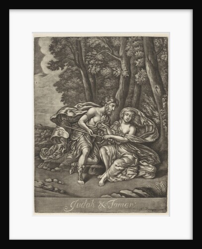 Judah and Tamar by Hendrik Visjager