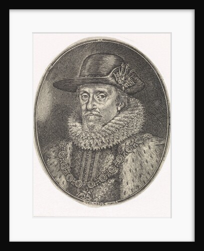 Portrait of James I by Simon van de Passe