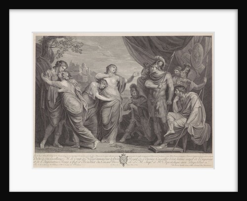 Eteocles and Polynices by Pieter Franciscus Martenasie