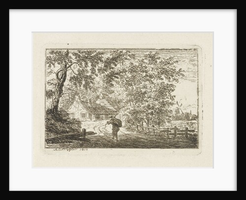 Running man by Andries Cornelis Krijgeer