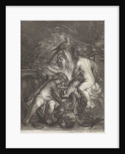 Allegory of transcience (Vanitas) by Johannes de Boekhorst