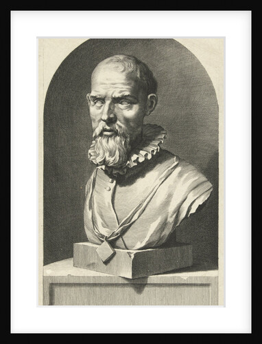 Portrait Bust of Adriaansz Pieter van der Werff by Jan de Bisschop