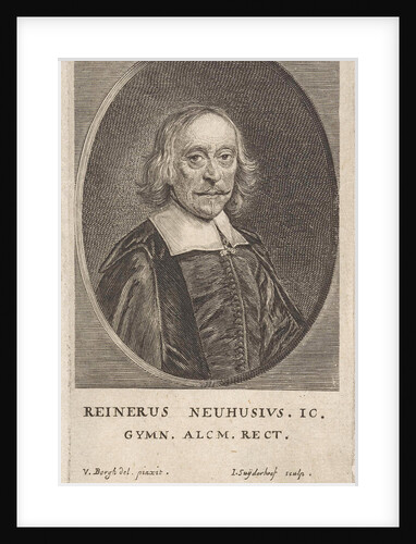Portrait of Reinier Neuhusius by Jonas Suyderhoef