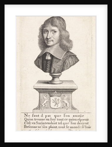 Portrait of Nicolas Foucquet by P. de la Serre