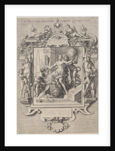 Allegory of human nature by Petrus Hogerbeets