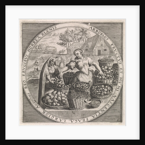 August: Fruit Vendor by Maerten de Vos