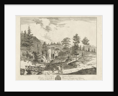 View of the waterfall at Trillion by Christian Henning