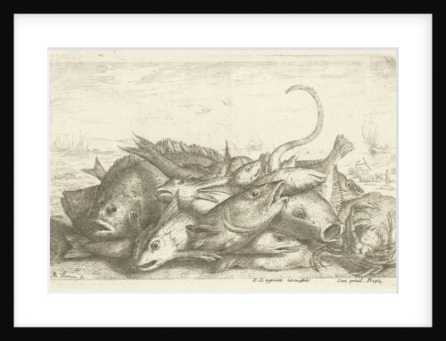 Fishes and a Crab by Lodewijk XIV