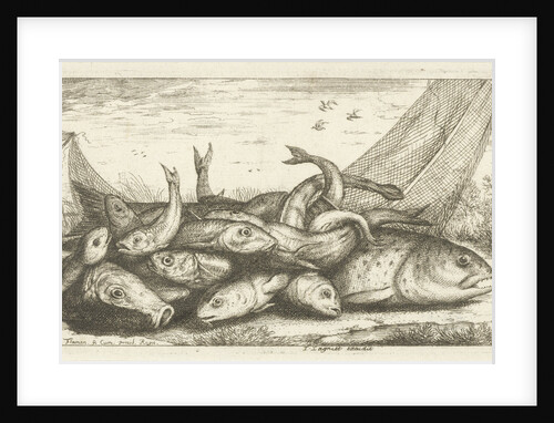 Fishes on the grass by Lodewijk XIV
