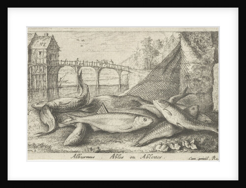 Alvers on a river bank by Albert Flamen