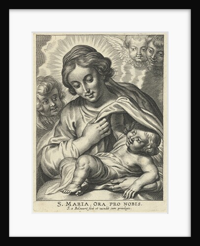 Mary with Child and cherubs by Peter Paul Rubens