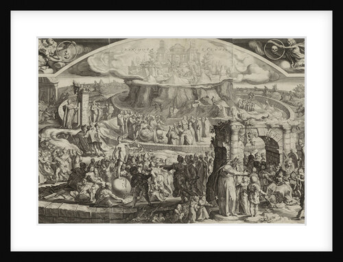 Jacob Matham by Hendrick Goltzius