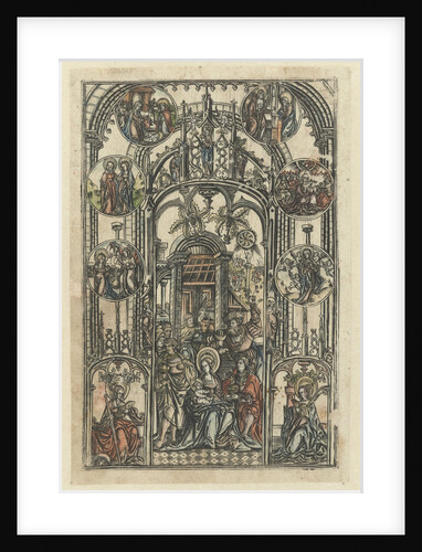 The Adoration of the Magi by Monogrammist S