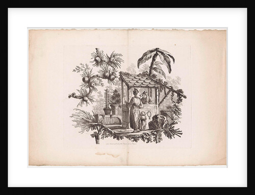 China, Chinese houses and people, I. Pillement inv. F.A. Aveline sc. Londen by I. Pillement, a Paris chez Basan. Francois Antoine Aveline by Jean Baptiste Pillement