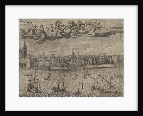 Antwerp seen from the Scheldt by Belgium