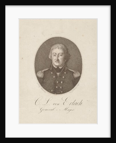 Portrait of Karl Ludwig von Erlach by H. Partout