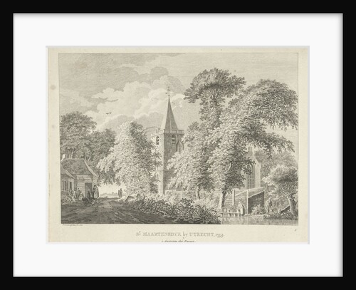 Maartensdijk, The Netherlands 1753 by Pierre Fouquet