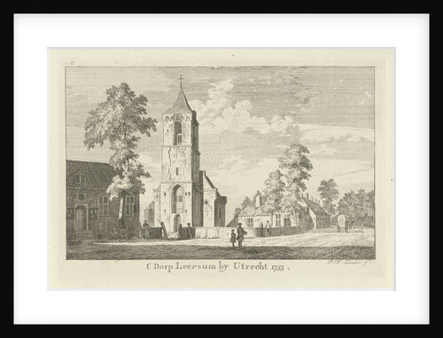 Leersum, The Netherlands 1755 by Paulus van Liender