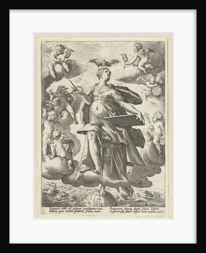 Allegory of art by Hendrick Goltzius