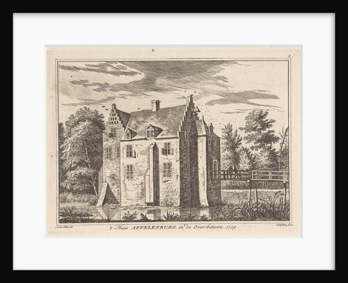 View of House Appelenburg by A. de Haan