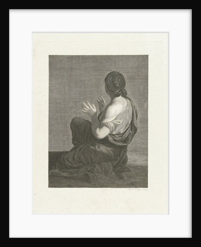 Seated woman by Albert Flamen