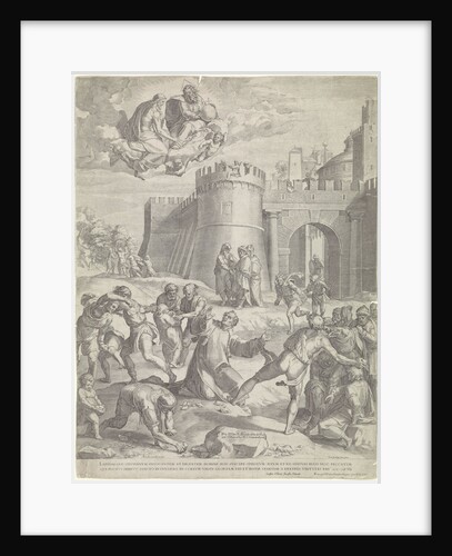 Stoning of St. Stephen by Gaspar Albertus