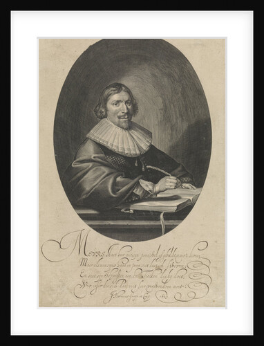 Portrait of Henry Meurs by J. Hermans