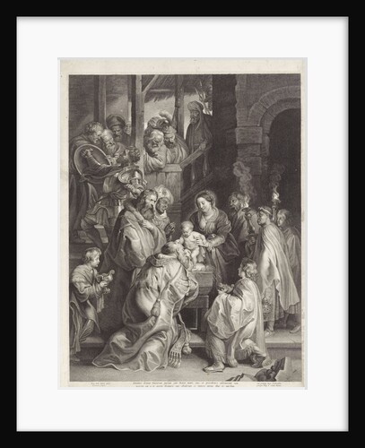 Adoration of the Magi, Nicolaes Lauwers by Filips IV