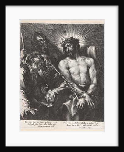 The Mocking of Christ, Anthony van Dyck by Lucas Vorsterman I
