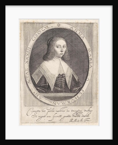 Self Portrait by Anna Maria van Schurman