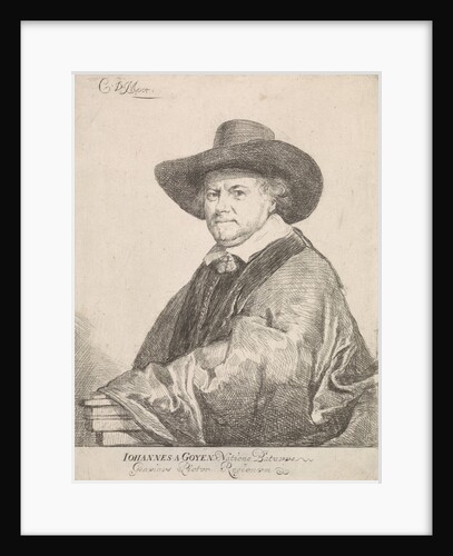 Portrait of Jan van Goyen by Gerard ter Borch II