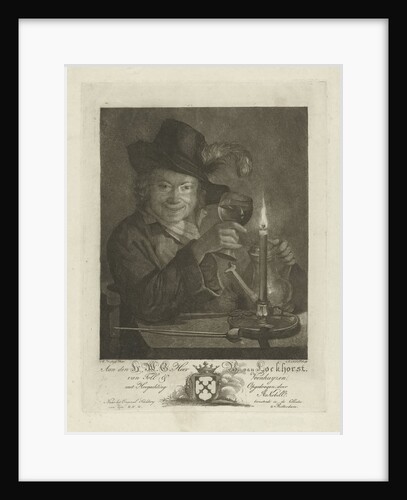 Boy near candlelight by Anna Kobell