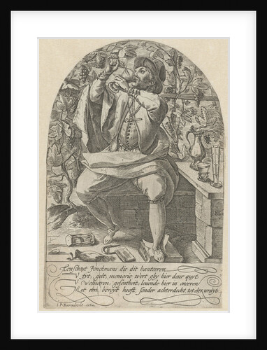 Young drinker by Johannes Pietersz. Berendrecht