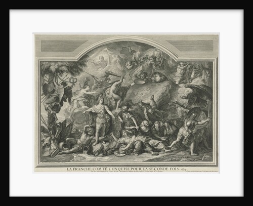Allegory of the reconquest of Franche-Comté by Anonymous
